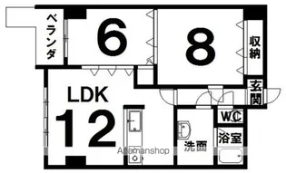 EXCEL【3階】の間取り